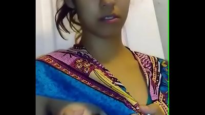 brit Desi chick - white fun bags